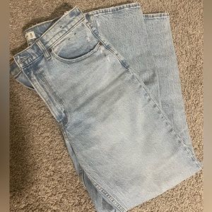 Abercrombie and Fitch 90’s straight Ultra High Rise Curve Love Jeans